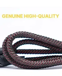 Combo pack of Inbuilt mobile stand charger, 3in1 data cable (maroon black), 1m long aux, earbuds and sim pin-thumb2