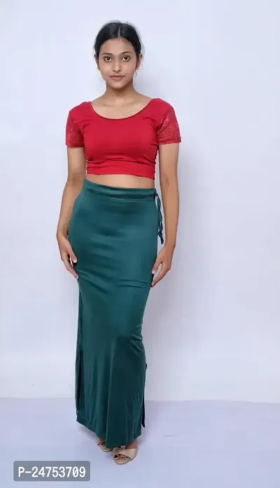 Fashion Secret Women's Body Shaper || Lycra Saree Shapewear Petticoat for Women, Cotton Blended, Petticoat, Shape Wear Dress for Saree-thumb2