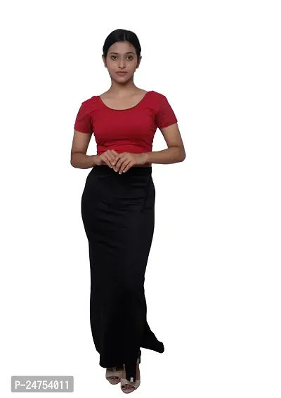 Fashion Secret Women's Body Shaper || Lycra Saree Shapewear Petticoat for Women, Cotton Blended, Petticoat, Shape Wear Dress for Saree-thumb0