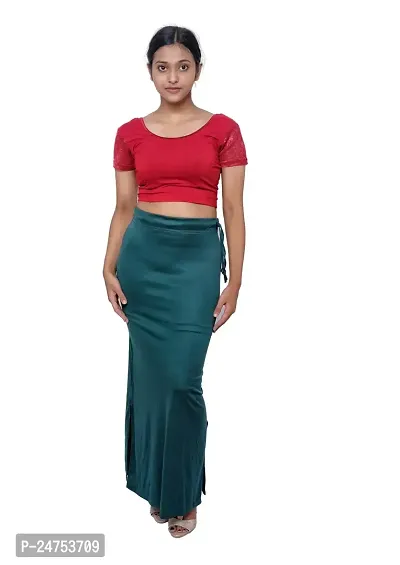 Saree Shapewear Petticoat for Women Skirts Cotton Side Slits Shape Wear  Pack 2