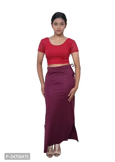 Fashion Secret Women's Body Shaper || Lycra Saree Shapewear Petticoat for Women, Cotton Blended, Petticoat, Shape Wear Dress for Saree-thumb0