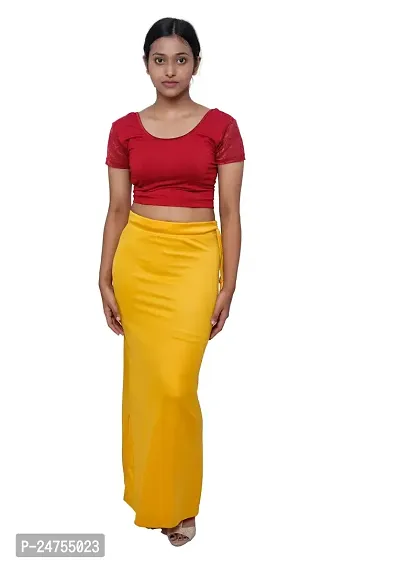 Fashion Secret Women's Body Shaper || Lycra Saree Shapewear Petticoat for Women, Cotton Blended, Petticoat, Shape Wear Dress for Saree