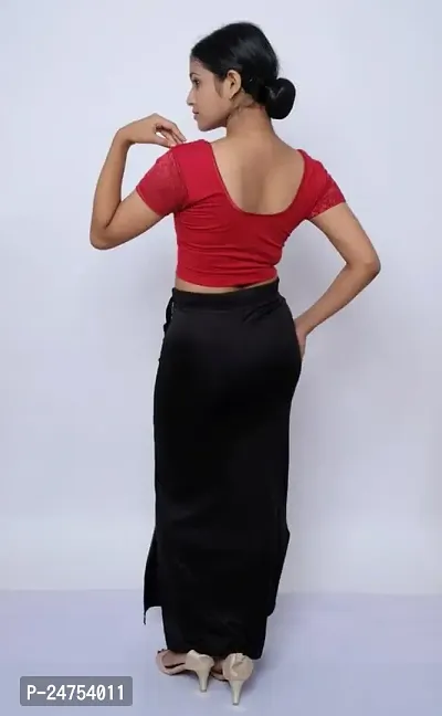 Fashion Secret Women's Body Shaper || Lycra Saree Shapewear Petticoat for Women, Cotton Blended, Petticoat, Shape Wear Dress for Saree-thumb5