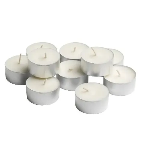 Tea Light Wax Candles for Decoration -12 Pcs