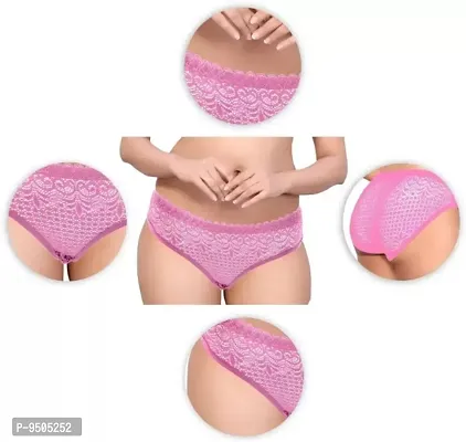 Womens Lace Lingerie Set for Honymoon, Bridal, Push-up Bra Panty Set and Swimwear Pack of 2pcs-thumb4