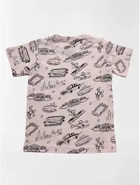 Ninjaa.in Boys Casual Half Sleeve Printed Tshirt-thumb1