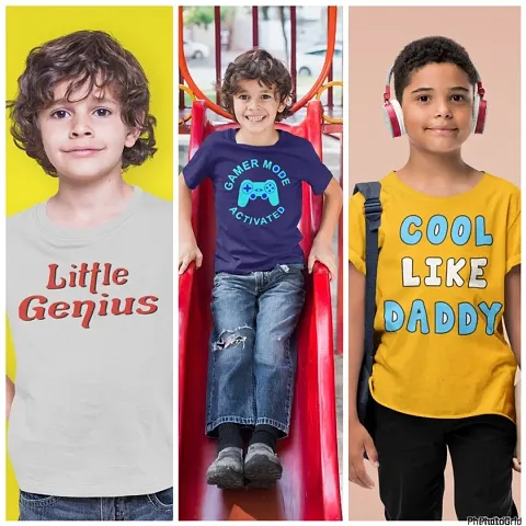 Fashionable Cotton Tees for boys