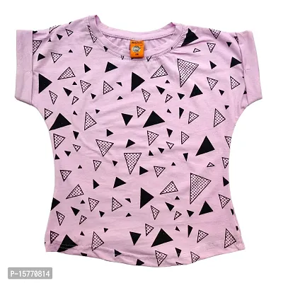 Girl T-Shirt Cotton Top For Kids |Girls tsharts | Kids Tshirts | Girls tshirt offer |-thumb0