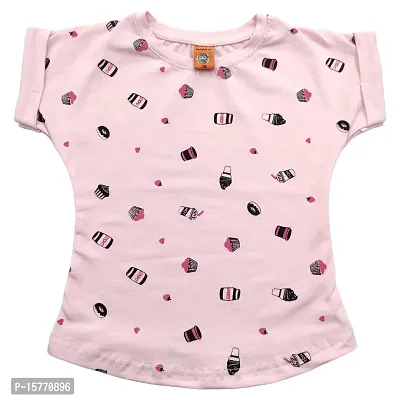 Girl T-Shirt Cotton Top For Kids |Girls tsharts | Kids Tshirts | Girls tshirt offer |-thumb0