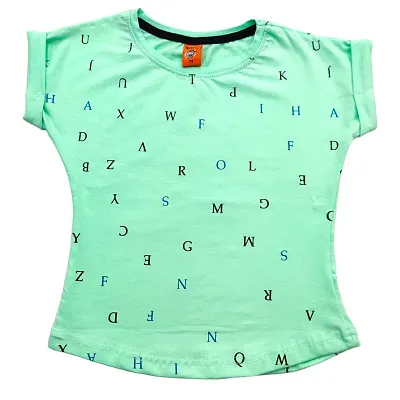 Girl T-Shirt Cotton Top For Kids |Girls tsharts | Kids Tshirts | Girls tshirt offer |