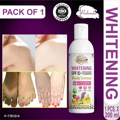 Rabenda Whitening Body Lotion on Skin Lighten And Brightening Cream- 200 ml