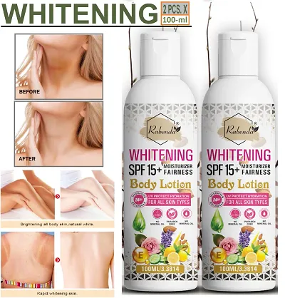 Rabenda Whitening Body Lotion (Pack Of 2)