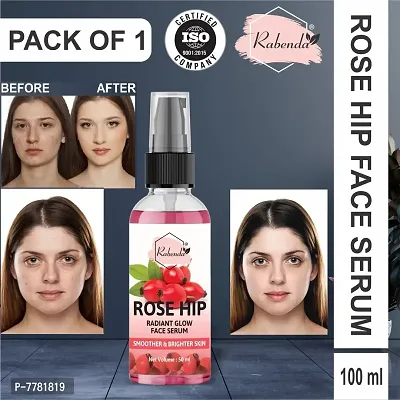 Rabenda Rosehip Face Serum For Glowing Skin, With Rosehip And Gotu Kola For Glowing Skin - 50 Ml | Pack-1