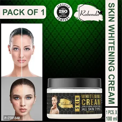 Rabenda Skin Whitening And Brightening Face Cream For All Skin Types - 100 g