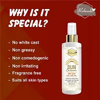 Rabenda Sunscreen Cream Whitening,Moisturising,Anti Aging, Reduce Dark Spote Protection From UVA Sun Protection And De Tan - 100 ml-thumb2