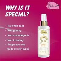 Rabenda Sunscreen Cream Whitening,Moisturising,Anti Aging, Reduce Dark Spote Protection From UVA Sun Protection And De Tan - 100 ml-thumb2