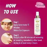 Rabenda Sunscreen Cream Whitening,Moisturising,Anti Aging, Reduce Dark Spote Protection From UVA Sun Protection And De Tan - 100 ml-thumb3