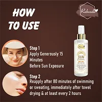 Rabenda Sunscreen Cream Whitening,Moisturising,Anti Aging, Reduce Dark Spote Protection From UVA Sun Protection And De Tan - 100 ml-thumb3