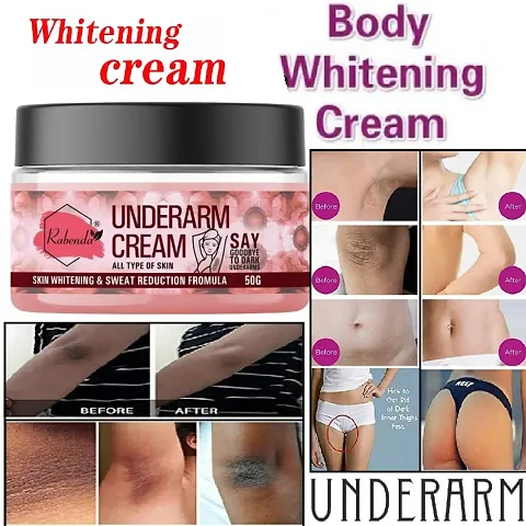 Rabenda Underarm And Neck Back Whitening Cream For Lightening And Brightening All Skin Types