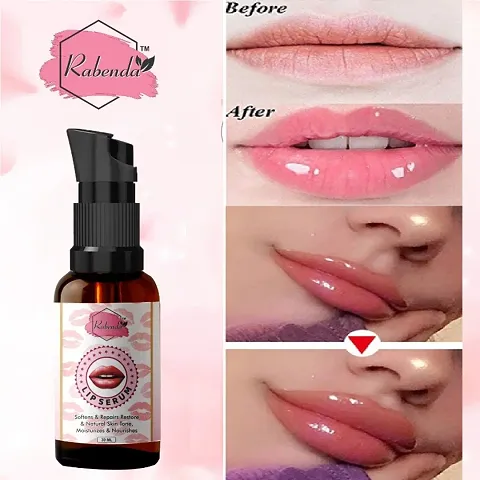 Rabenda Lip Serum For Shiny And Dry Lips- Ideal for Men and Women