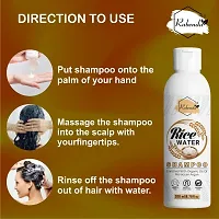 RabendaRice Water Hair Shampoo Helps for Hair Grow L Pack O-thumb3