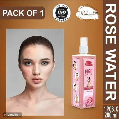 Rabenda Rose Water, Helps in Skin t PackOf 1
