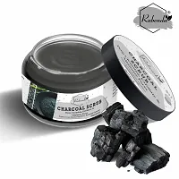 Rabenda NATURALS Bamboo Charcoal Face  Body Scrub With Activated Charcoal, Peppermint  Thyme For Helps in Deep Exfoliati Scrub pack of 1-thumb1