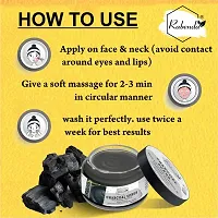 Rabenda NATURALS Bamboo Charcoal Face  Body Scrub With Activated Charcoal, Peppermint  Thyme For Helps in Deep Exfoliati Scrub pack of 1-thumb3