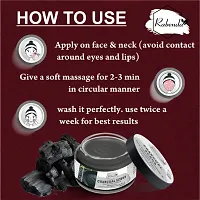 Rabenda NATURALS Bamboo Charcoal Face  Body Scrub With Activated Charcoal, Peppermint  Thyme For Helps in Deep Exfoliati Scrub pack of 1-thumb2