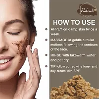 Rabenda Walnut Natural Tan Removal Scrub For Smooth And Brightener Skin Scrub&nbsp;&nbsp;(100 g) pack of 1-thumb2