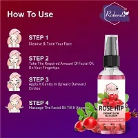 Rabenda Rosehip Face Serum for Glowing Skin, with Rosehip  Gotu Kola for Glowing Skin - 50 ml | pack-1-thumb1