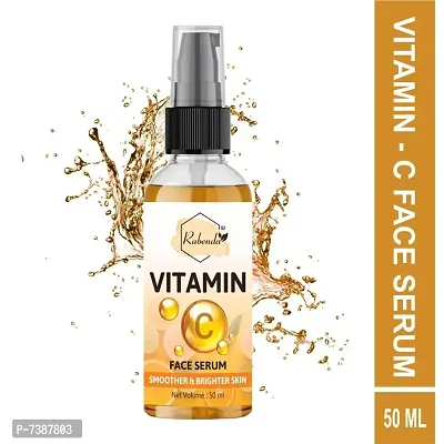 Rabenda 1% Vitamin C Face Serum with Mandarin for Glowing Skin with Pure Ethyl Ascorbic Acid for Hyperpigmentation  Dull Skin, Fragrance-Free, 50 ml | pack-1-thumb2