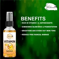 Rabenda 1% Vitamin C Face Serum with Mandarin for Glowing Skin with Pure Ethyl Ascorbic Acid for Hyperpigmentation  Dull Skin, Fragrance-Free, 50 ml | pack-1-thumb1