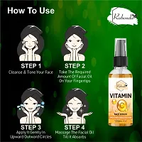 Rabenda 1% Vitamin C Face Serum with Mandarin for Glowing Skin with Pure Ethyl Ascorbic Acid for Hyperpigmentation  Dull Skin, Fragrance-Free, 50 ml | pack-1-thumb3