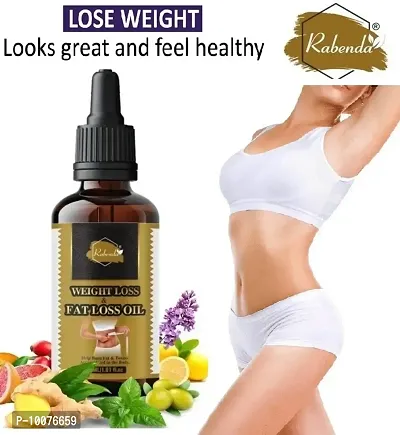 Rabenda Fat Loss Oil- Belly fat reduce oil / weight loss massage oil / Weight Loss Oil for women  Men / slimming oil 30ml