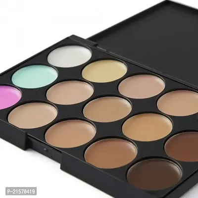 15 color concealer palette With Concealer brush-thumb2