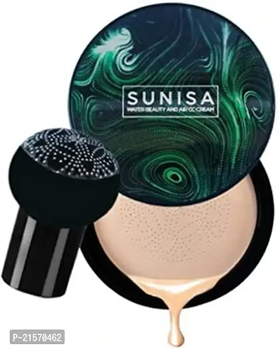 sunisa Foundation   Eyebrow Pencil Black  Liquid EyeLiner  Mascara  Makeup base primer  After makeup fixer  ( 7 items )-thumb2