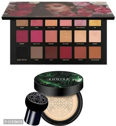 Rose gold eyeshadow palette  sunisa foundation waterproof cc cream Foundation ( 2 items )