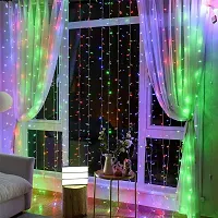 Home Touch Led Light For Decoration (8 Modes Window Curtain Warm White)-thumb3