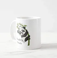 V Kraft naugty Panda White Ceramic Mug with Handle Gift for Anyone On Any Occasion | Coffee Mug  Tea Cup | Pack of 1, 330ml-thumb3