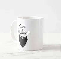 V Kraft Such a Beardo White Ceramic Mug with Handle Gift for Anyone On Any Occasion | Coffee Mug  Tea Cup | Pack of 1, 330ml-thumb3