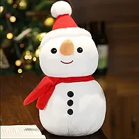 V Kraft CHRISTMAS SPECIAL MERRY CHRISTMAS PRINTED SIPPER BOTTLE WITH CUTE LOVABE HUGABLE SNOWMAN SOFT TOY for your loved once on this special occassion of christmas | 600 ml (merry christmas 01)-thumb2