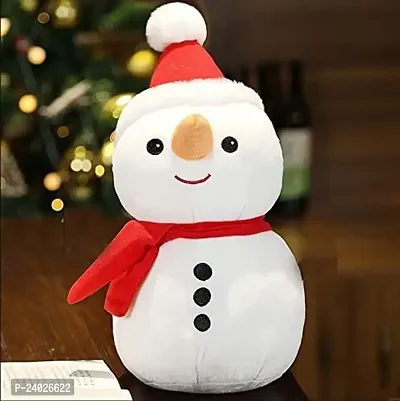 V Kraft CHRISTMAS SPECIAL MERRY CHRISTMAS PRINTED SIPPER BOTTLE WITH CUTE LOVABE HUGABLE SNOWMAN SOFT TOY for your loved once on this special occassion of christmas | 600 ml (merry christmas 01)-thumb3