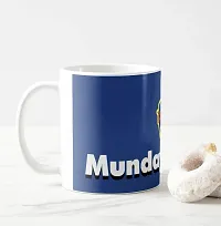 V Kraft dilli ke Munday with Team Logo White Ceramic Mug with Handle Gift for Anyone On Any Occasion | Coffee Mug  Tea Cup | Pack of 1, 330ml-thumb3