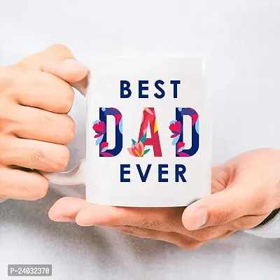 V Kraft Best mom dad Ever Unique mom dad Quote Printed Stylish Coffee Mug for mom dad on The Occassion of Birthday Anniversay,Father's Day, Mother's Day and Any Other Special Occassion |330ml |176-thumb2