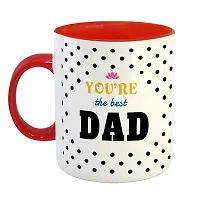 V Kraft Best mom dad Ever Unique mom dad Quote Printed Stylish Coffee Mug for mom dad on The Occassion of Birthday Anniversay,Father's Day, Mother's Day and Any Other Special Occassion |330ml |149-thumb3