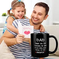 V Kraft Best dad Ever Unique dad Quote Printed Stylish Coffee Mug for dad on The Occassion of Birthday Anniversay,Father's Day and Any Other Special Occassion | Coffee Mug  Tea Cup | 330ml |401-thumb2