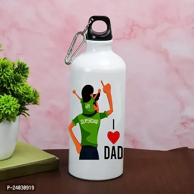 V Kraft I LOVE DAD Unique dad Quote Printed sipper bottle for dad on The Occassion of Birthday Anniversay,father's Day and Any Other Special Occassion |sipper bottle| 600ml | (S)-thumb0