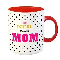 V Kraft Best mom dad Ever Unique mom dad Quote Printed Stylish Coffee Mug for mom dad on The Occassion of Birthday Anniversay,Father's Day, Mother's Day and Any Other Special Occassion |330ml |149-thumb1