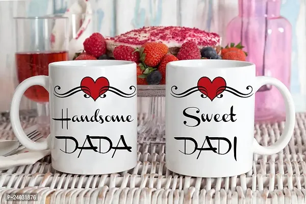 V Kraft Best mom dad Ever Unique mom dad Quote Printed Stylish Coffee Mug for mom dad on The Occassion of Birthday Anniversay,Father's Day, Mother's Day and Any Other Special Occassion |330ml | 43